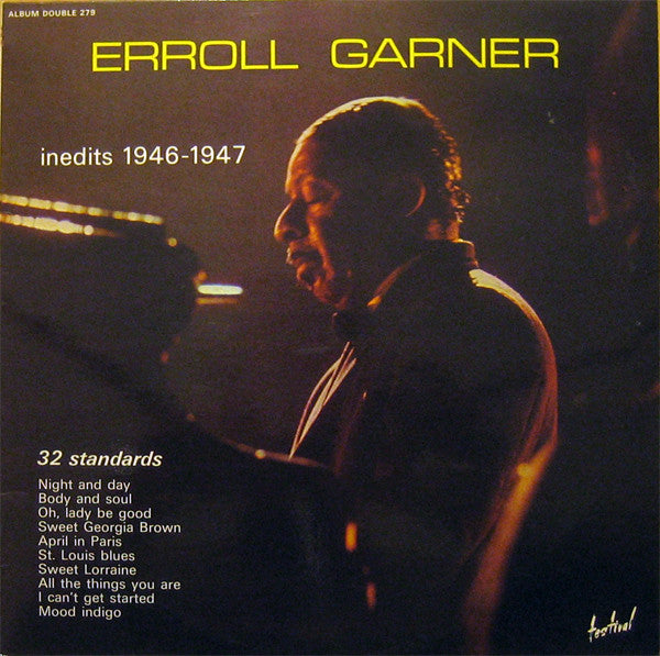 Erroll Garner - Inedits 1946-1947 - Used Vinyl Record