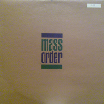 Mass Order - Lift Every Voice (Take Me Away) - Used Vinyl Rec