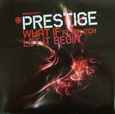 Prestige - What If / Let It Begin - Used Vinyl Record 12"