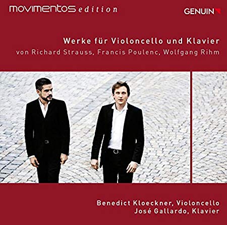Benedict Kloeckner - Werke Für Violoncello Und Klavier - CD