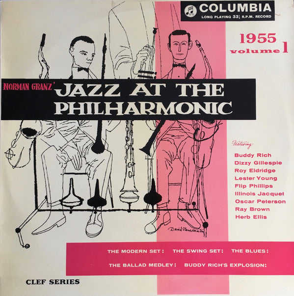 Various - Jazz At The Philharmonic 1955 - Volume 1 - Used Vinyl Reco