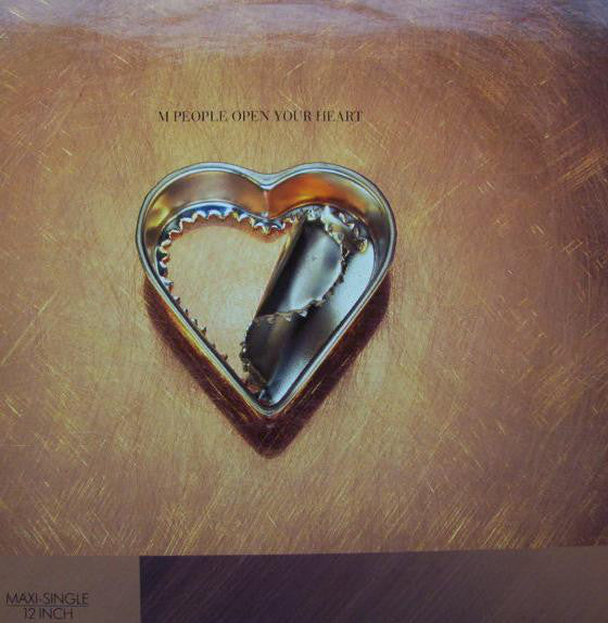 M People - Open Your Heart - Used Vinyl Record 12"