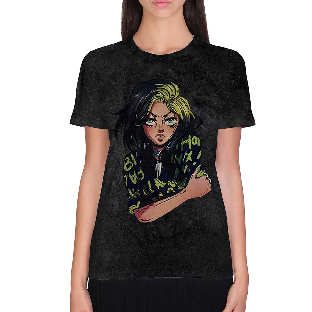 Billie Eilish - T-Shirt - tshirt - Unisex - T-Shirts - Large
