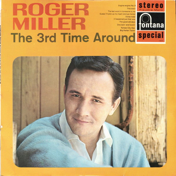 Roger Miller - 3rd Time Around - Used Vinyl Record