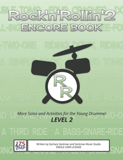 Seckman - Rock'n'Rollin' 2 ENCORE MORE Solos and Activities for Drumm