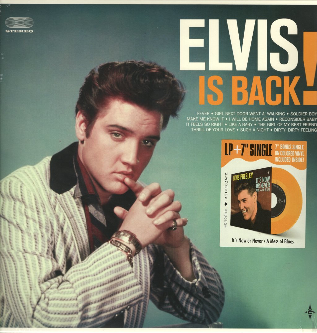 Elvis Is Back! - Vinyl Record