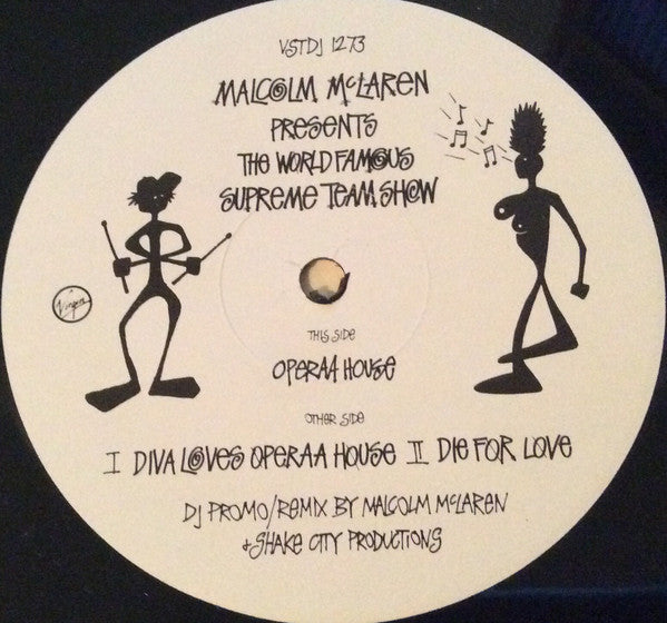 Malcolm McLaren - Operaa House - Used Vinyl Record 12"