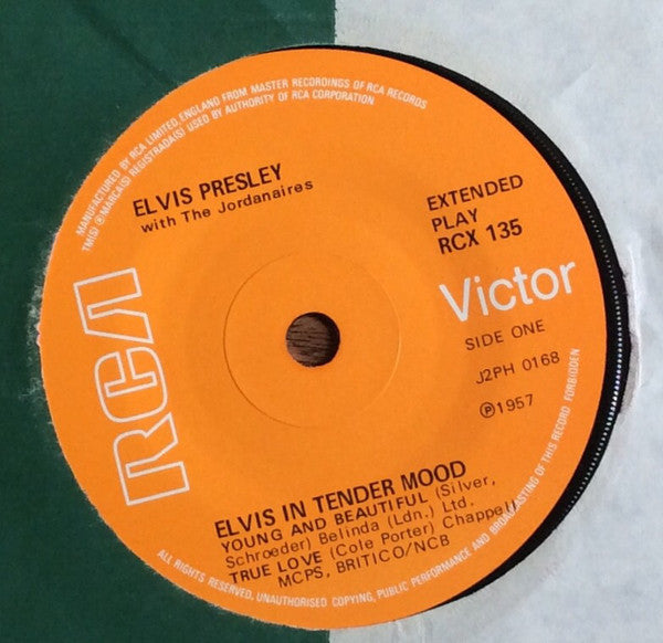 Elvis Presley - Elvis In Tender Mood - Used Vinyl Record 7"