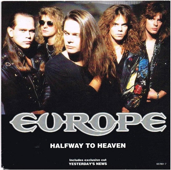 Europe - Halfway To Heaven - Used Vinyl Record 7"