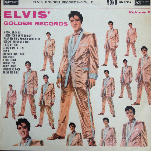 Elvis Presley - Elvis' Golden Records Volume 2 - Used Vinyl Record
