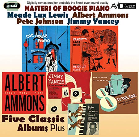 Meade "Lux" Lewis - Masters Of Boogie Piano: Five Classic Albums Plus