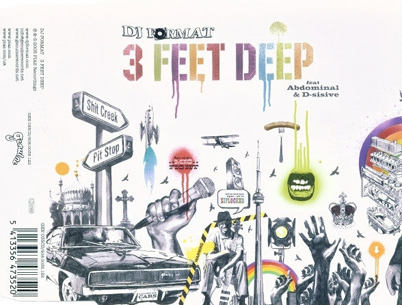 DJ Format - 3 Feet Deep - Used CD