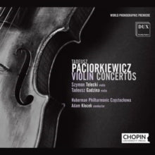 Paciorkiewicz: Violin Concertos - CD