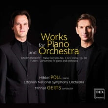 Works For Piano And Orchestra: Rachmaninoff And Tubin - CD