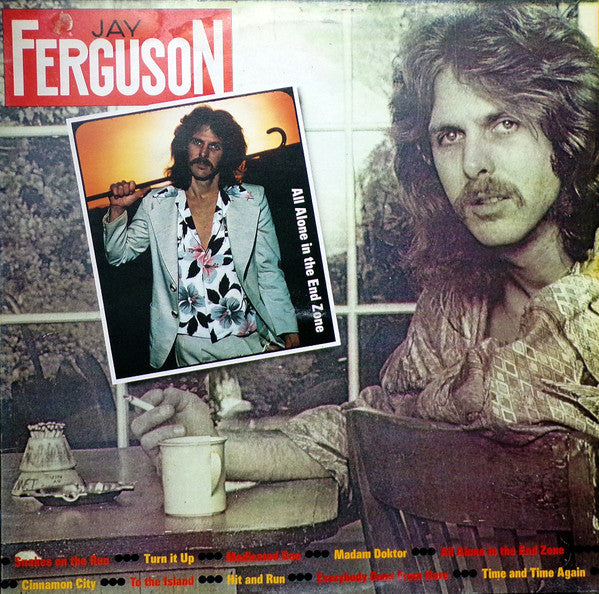 Jay Ferguson - All Alone In The End Zone - Used Vinyl Record