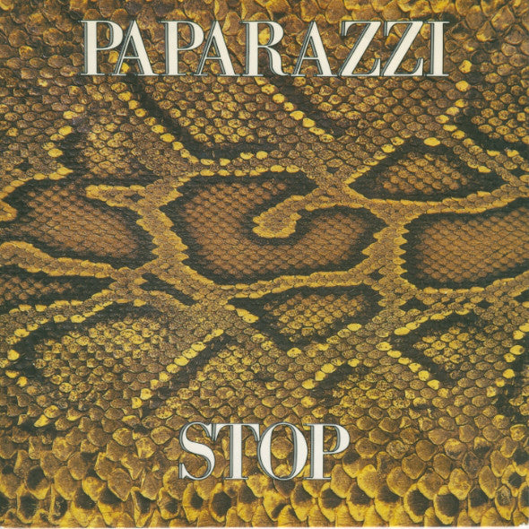 Paparazzi - Stop - Used Vinyl Record 7"