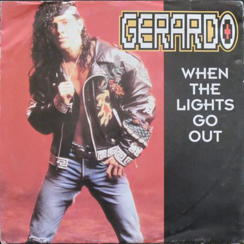 Gerardo - When The Lights Go Out - Used Vinyl Record 7"