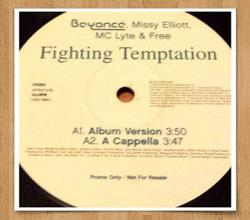 Beyonce - Fighting Temptation - Used Vinyl Record 12"