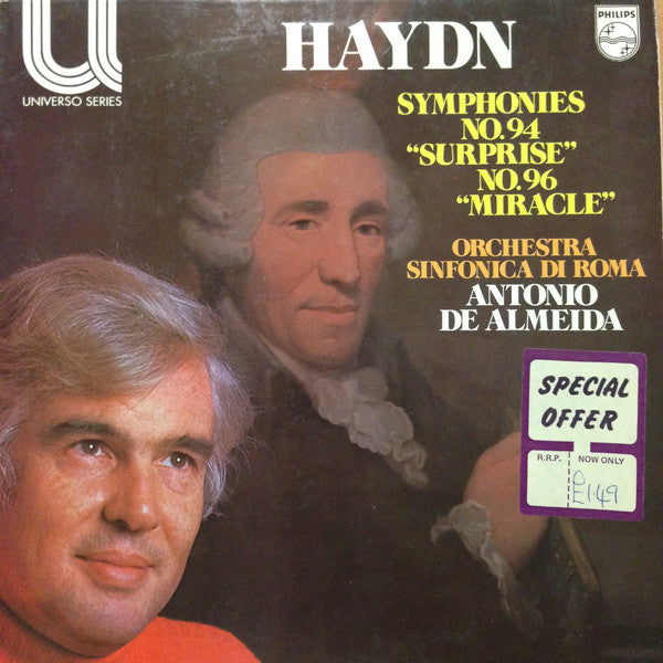 Joseph Haydn - Symphony No. 94 In G, "Surprise" / Symphony No. 96 In
