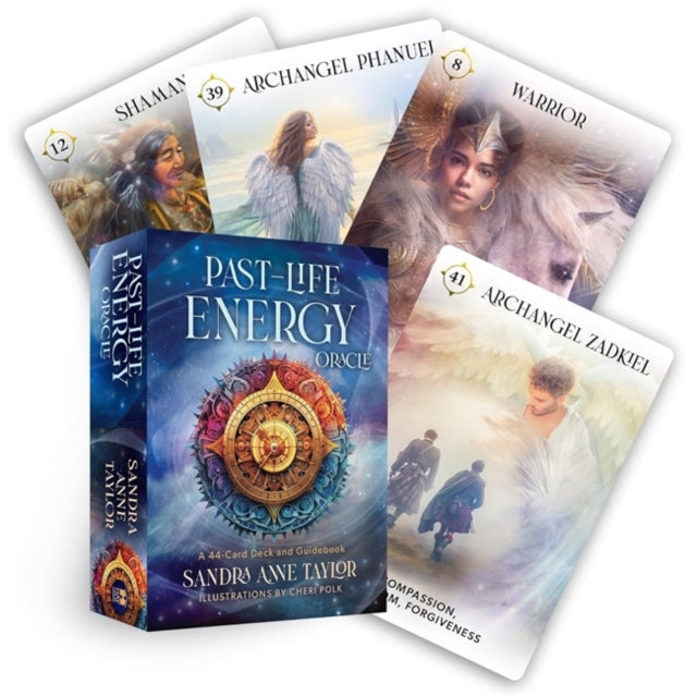 Sandra Anne Taylor - Past-Life Energy Oracle : A 44-Card Deck and Guid