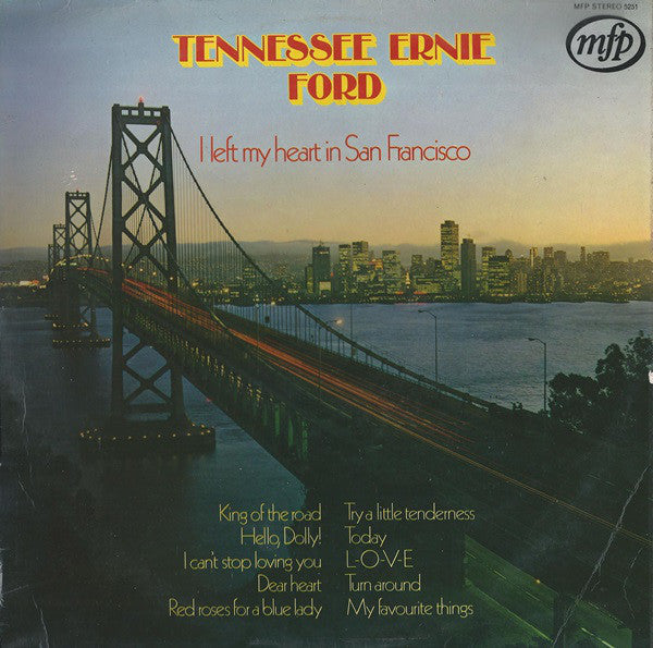 Tennessee Ernie Ford - I Left My Heart In San Francisco - Used Vinyl