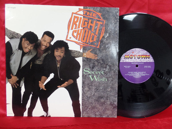 Right Choice - Secret Wish - Used Vinyl Record 12"