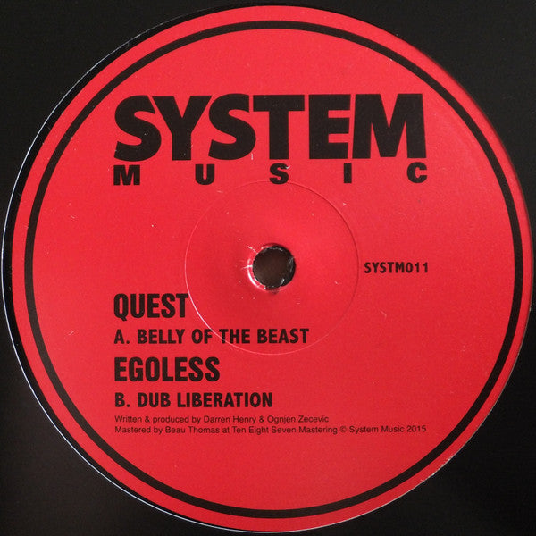 Conquest - Belly Of The Beast / Dub Liberation - New Vinyl Record 12"