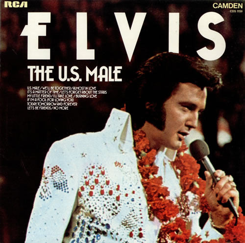 Elvis Presley - U.S. Male - Used Vinyl Record