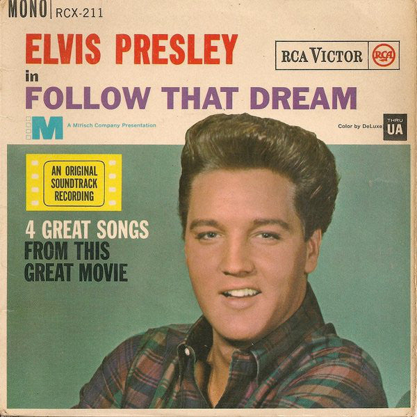 Elvis Presley - Follow That Dream - Used Vinyl Record 7"