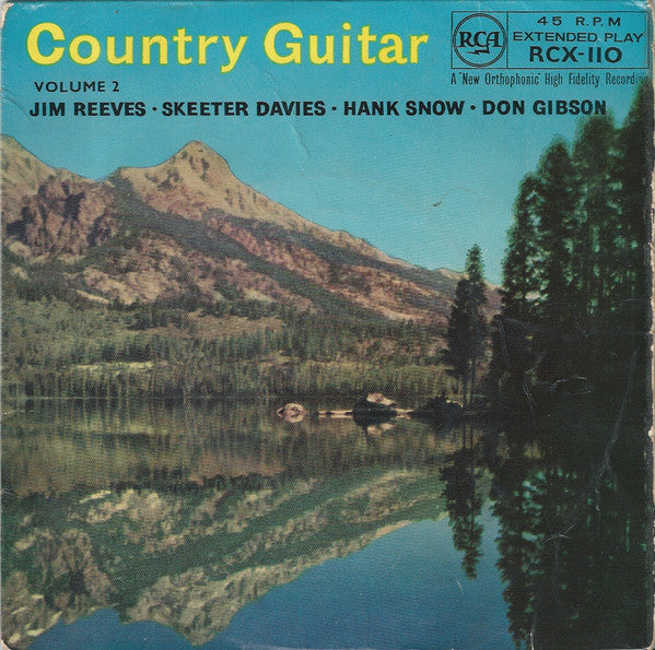 Various - Country Guitar Volume 2 - Used Vinyl Record 7"