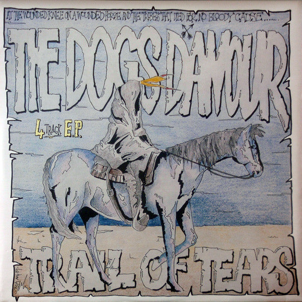 Dogs D'Amour - Trail Of Tears - Used Vinyl Record 12"