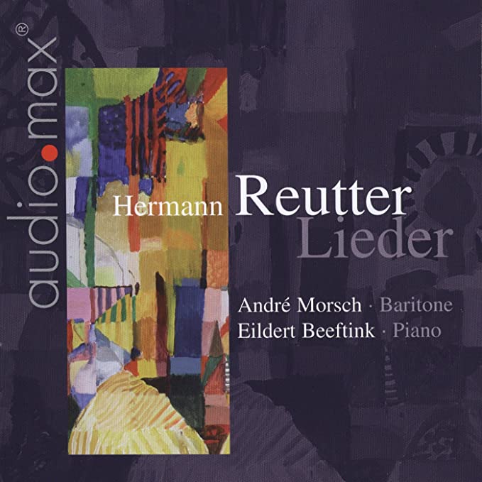 MORSCH/BEEFTINK - FUNF LIEDER CHAMBER MUSIC ME - CD