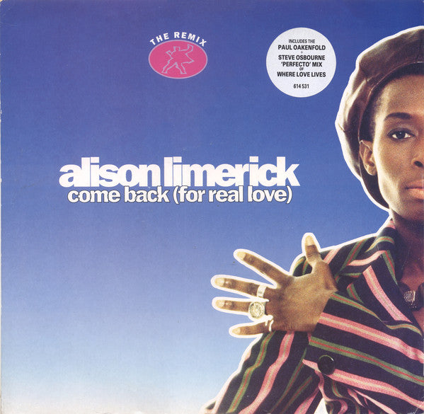 Alison Limerick - Come Back (For Real Love) (The Remix) - Used Vinyl