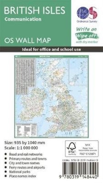 British Isles Communication - New Sheet map