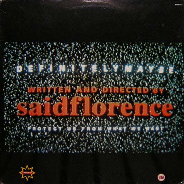 Saidflorence - Definitely Maybe - Used Vinyl Record 12"