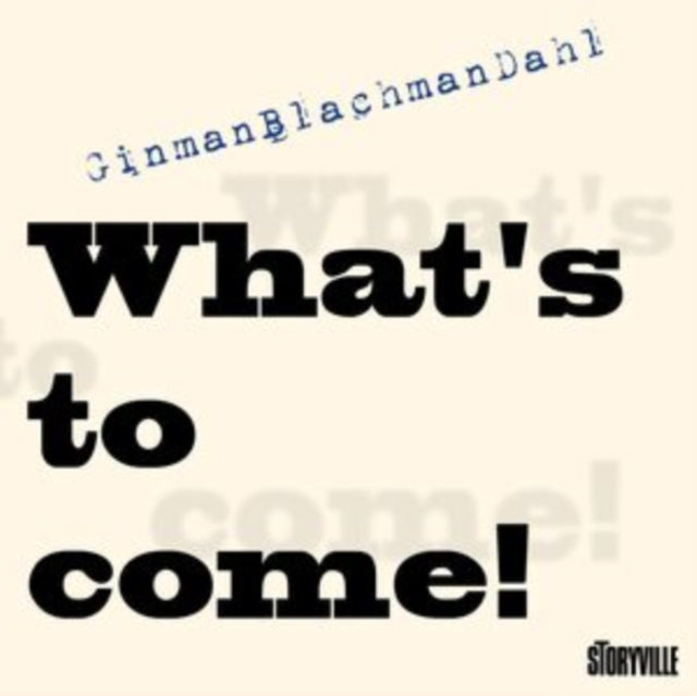 Lennart Ginman - What's to Come! - CD