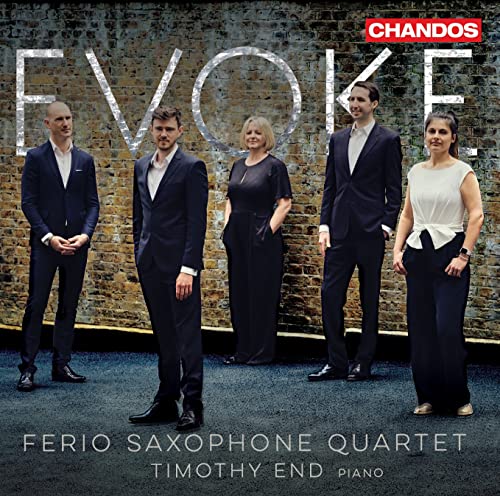 FERIO SAXOPHONE QUAR - EVOKE - CD