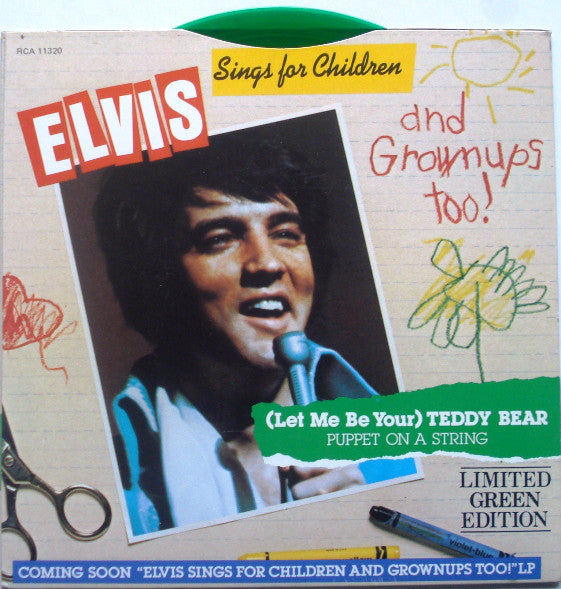 Elvis Presley - (Let Me Be Your) Teddy Bear - Used Vinyl Record 7"