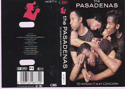 Pasadenas - To Whom It May Concern - Used Cassette