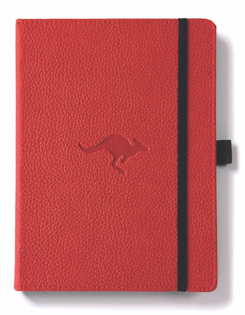 Dingbats A5+ Wildlife Red Kangaroo Notebook - Dotted - Paperback