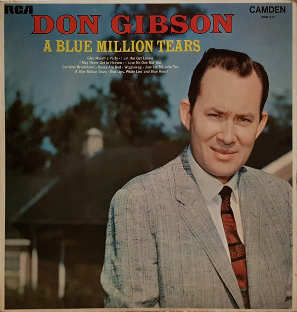 Don Gibson - A Blue Million Tears - Used Vinyl Record