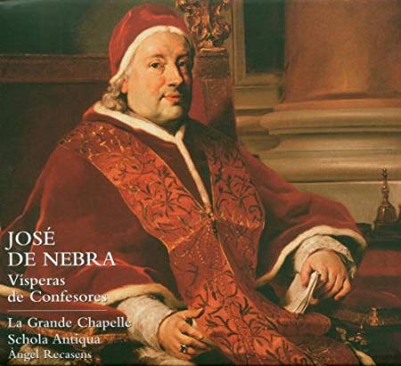 Jose De Nebra - : Visperas De Confesores - CD