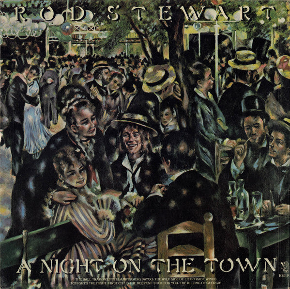 Rod Stewart - A Night On The Town - Used Vinyl Record