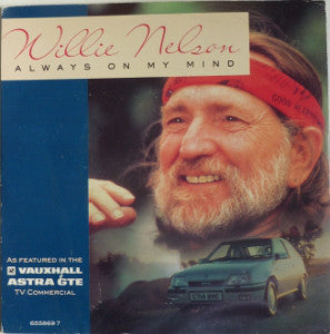 Willie Nelson - Always On My Mind - Used Vinyl Record 7"