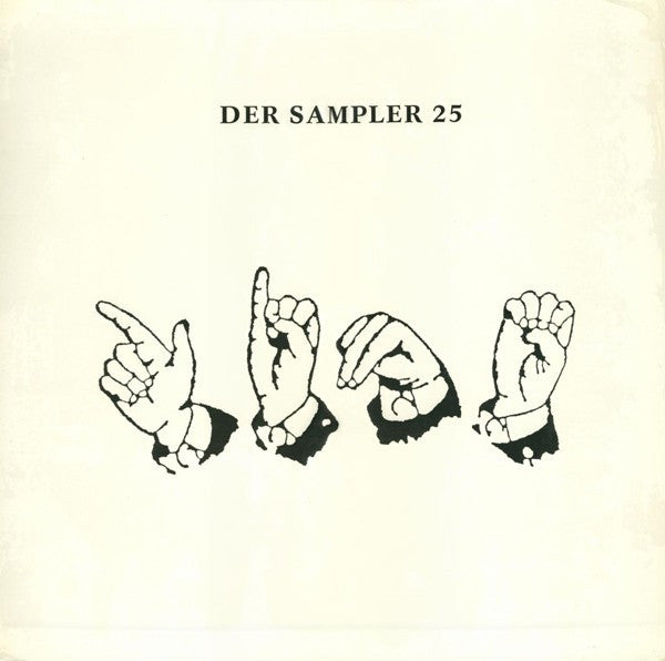 Various - Der Sampler 25 - Used Vinyl Record