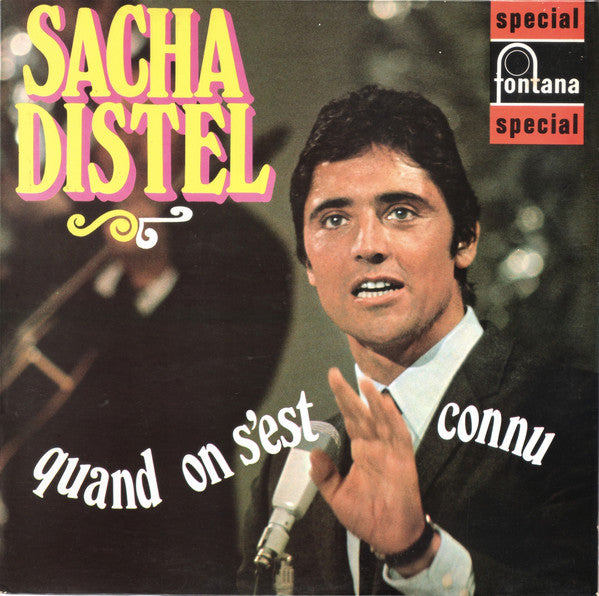 Sacha Distel - Quand On S'est Connu - Used Vinyl Record