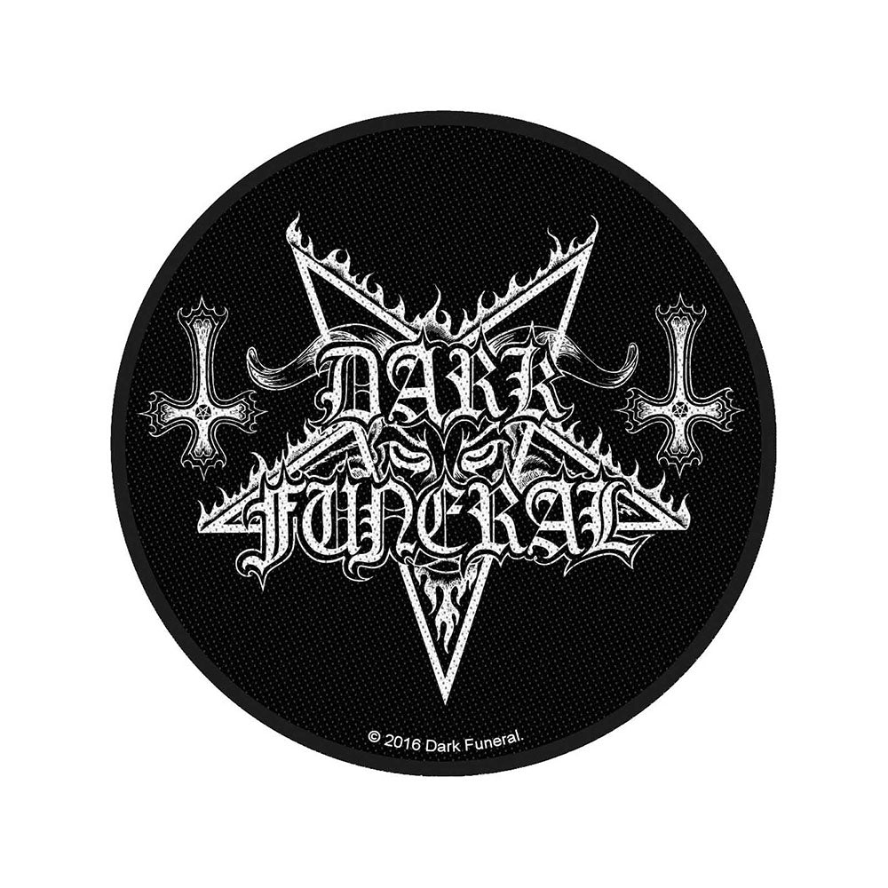 DARK FUNERAL - CIRCULAR LOGO - Patch - PHM - Standard