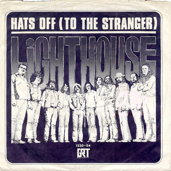 Lighthouse - Hats Off (To The Stranger) - Used Vinyl Record 7"