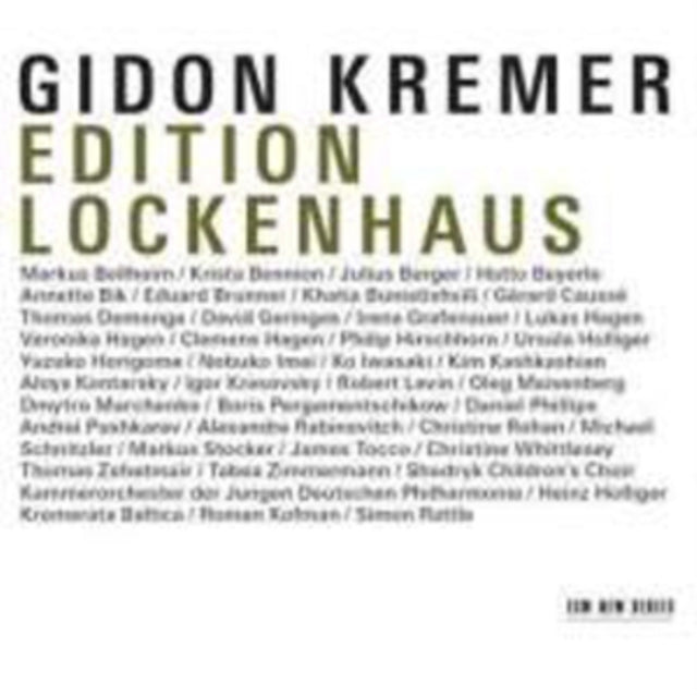 GIDON KREMER - EDITION LOCKENHAUS - CD