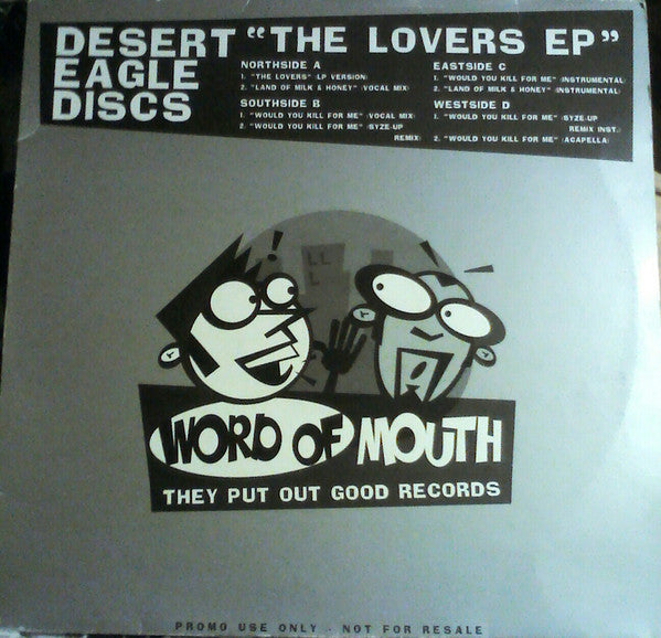 Desert Eagle Discs - Lovers EP - Used Vinyl Record 12"
